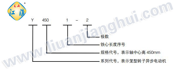 Y2緊湊型高壓三相異步電動(dòng)機(jī)_型號(hào)意義說明_六安江淮電機(jī)有限公司